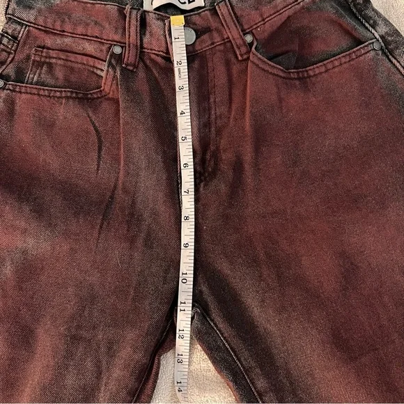 NWOT PTCL JEANS Mid Rise Overdye Non Stretch Straight Leg Jean Women’s SZ 27 - Picture 7 of 11